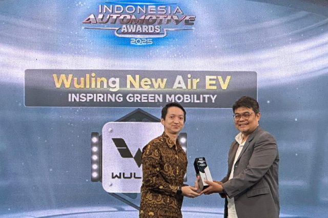 Wuling New Air ev Sabet Gelar Mobil Listrik Inspiratif 2025 - lajuroda.com