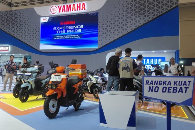 Booth Yamaha IMOS 2025 Sajikan Motor Baru & Promo - lajuroda.com