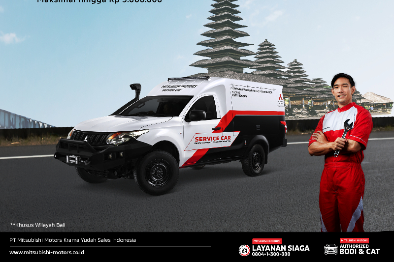 Mitsubishi Motors Ringankan Konsumen Terdampak Banjir Bali - lajuroda.com