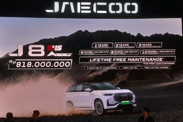  JAECOO J8 SHS ARDIS Hadir di Jakarta Pecahkan Rekor 1.660 km - lajuroda.com