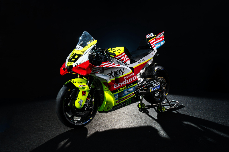 Pertamina Enduro VR46 Racing Team Luncurkan Livery Indonesia di MotoGP Mandalika 2025Pertamina Enduro VR46 Racing Team Hadirkan Livery Spesial Indonesia di MotoGP Mandalika 2025 - lajuroda.com