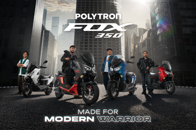 Polytron Luncurkan FOX 350, Motor Listrik Urban Berfitur Premium - lajuroda.com