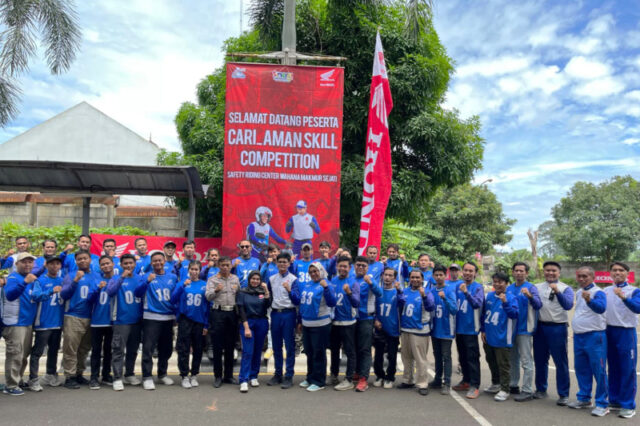Wahana Makmur Sejati Gelar Safety Riding Skill Cari Aman Competition 2025, Edukasi Keselamatan Berkendara di Tangerang - lajuroda.com