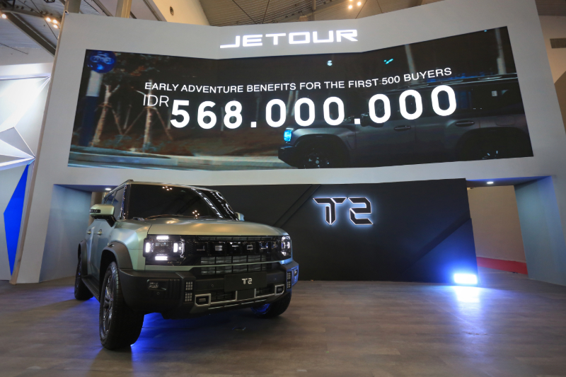 JETOUR T2 Most Driven Car di GJAW 2025 - lajuroda.com