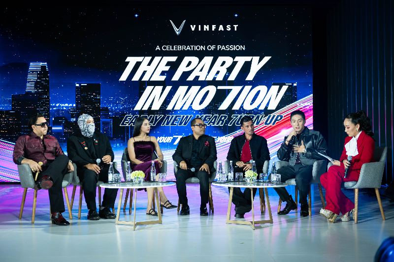 VinFast Rayakan 7 Figur Inspiratif Lewat The Party in Mo7ion - Lajuroda.com