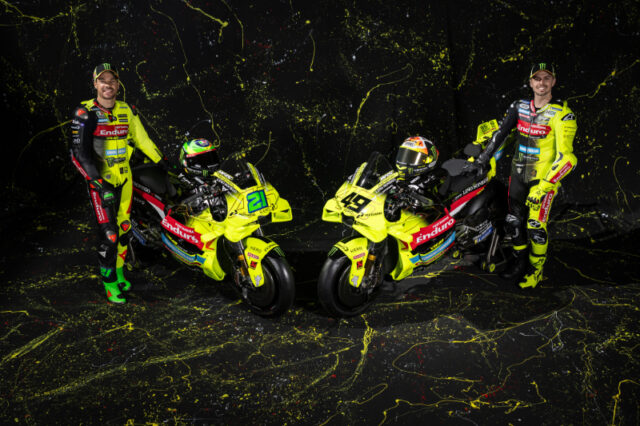 VR46 Racing Team Luncurkan Livery Hitam-Kuning MotoGP 2026 - lajuroda.com