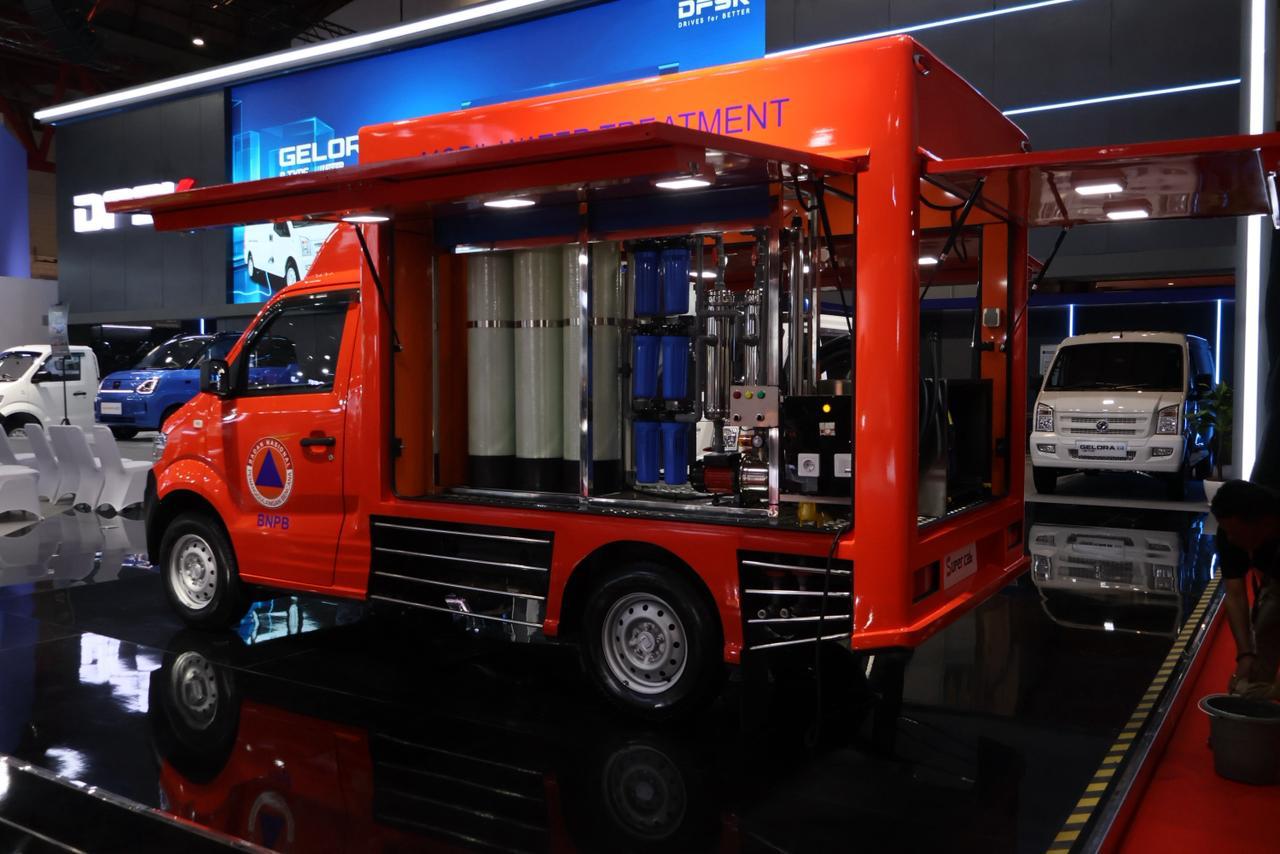 DFSK Super Cab Jadi Unit Water Treatment BNPB -lajuroda.com