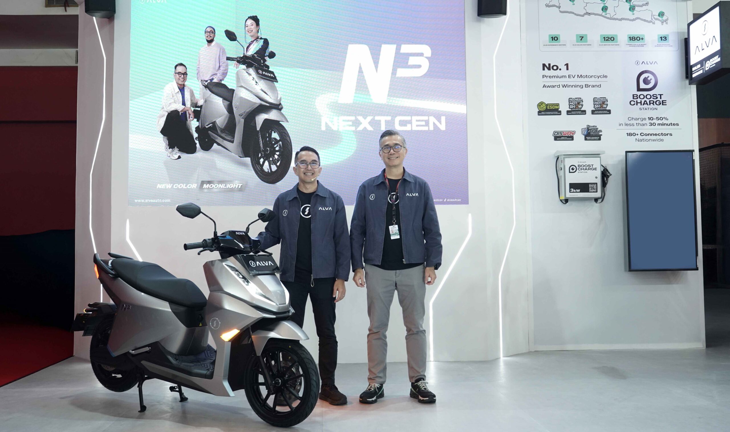 ALVA Hadirkan N3 Next Gen dengan Baterai Baru di IIMS 2026 - lajuroda.com