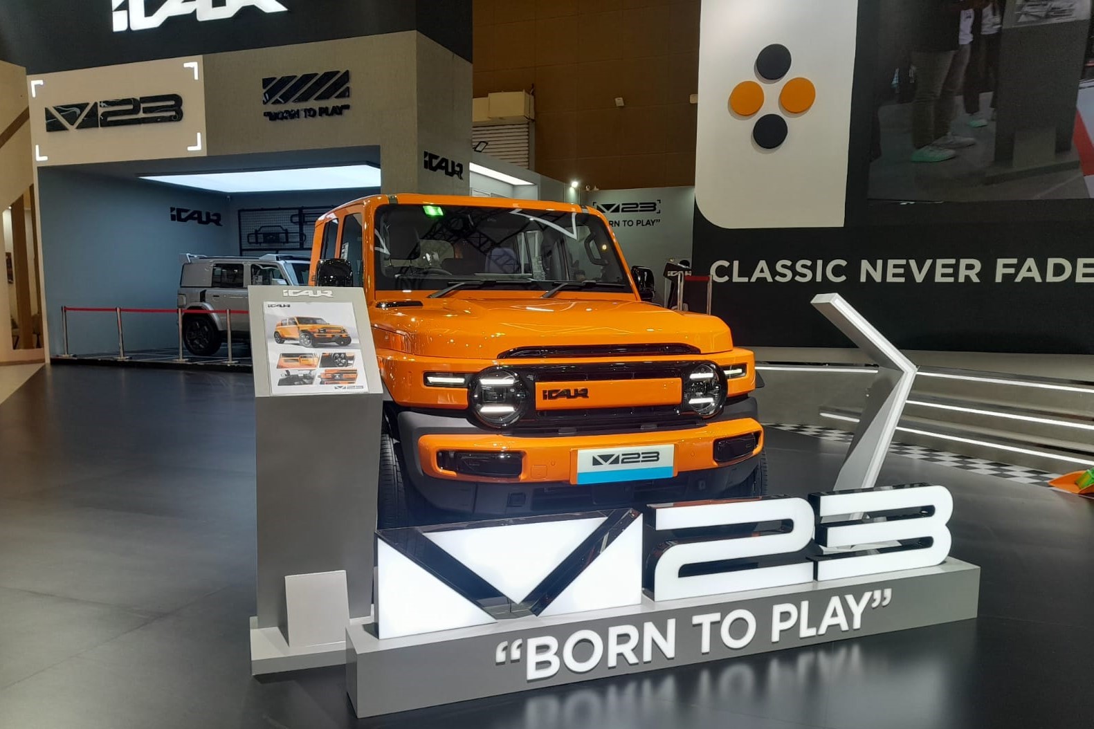 iCAR V23 Unjuk Ketangguhan di IIMS 2026 Adventure Park - lajuroda.com