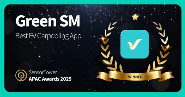 Best EV carpooling App Green SM Jadi Aplikasi Carpooling EV Terbaik Asia-Pasifik 2025 Versi Sensor Tower - lajuroda.com