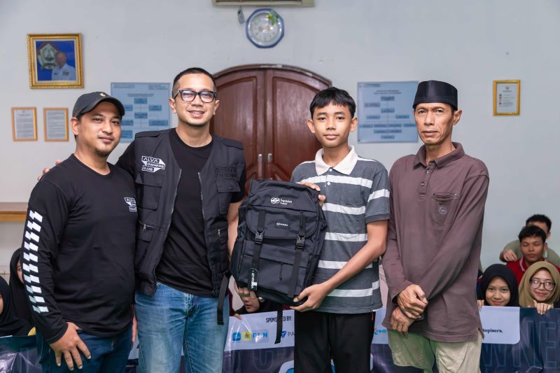 AOC Rayakan 1 Tahun, 500 Anggota Motor Listrik ALVA Gelar Aksi Sosial dan Buka Puasa Bersama di Jakarta - lajuroda.com