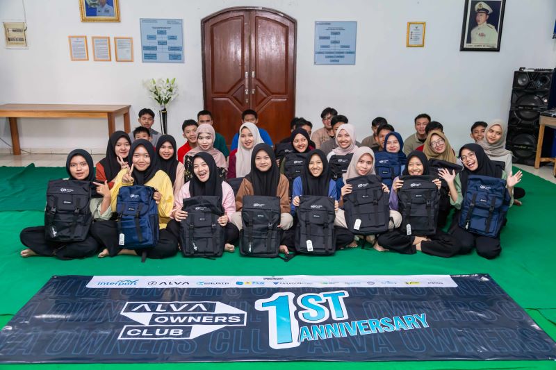 AOC Rayakan 1 Tahun, 500 Anggota Motor Listrik ALVA Gelar Aksi Sosial dan Buka Puasa Bersama di Jakarta - lajuroda.com