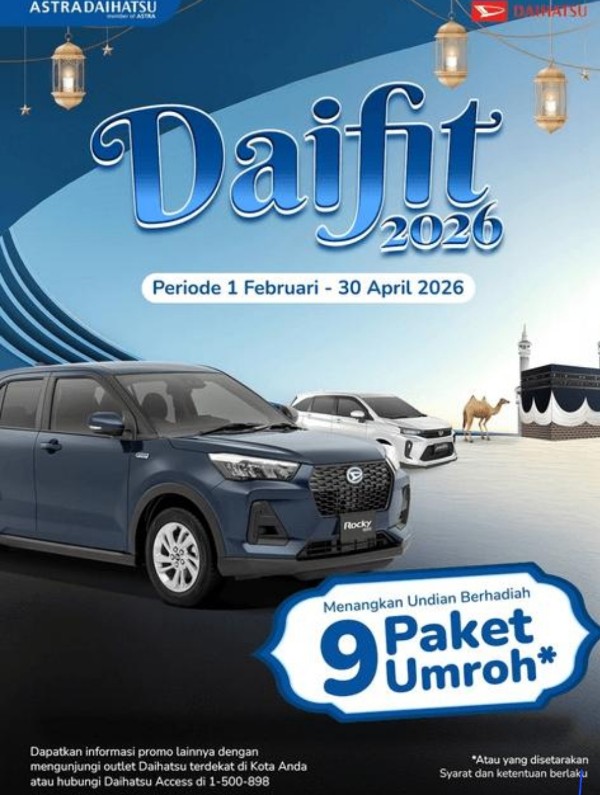 Astra Daihatsu Umumkan Pemenang DAIFIT 2026, Hadiah Umroh hingga Promo MID DEALS Berhadiah Ayla Modifikasi - lajuroda.com