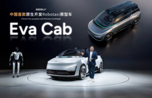 Geely Kenalkan Robotaxi EVA Cab di Auto China 2026, Siap Beroperasi Tanpa Sopir pada 2027 Geely Kenalkan Robotaxi EVA Cab di Auto China 2026, Siap Beroperasi Tanpa Sopir pada 2027 - lajuroda.com
