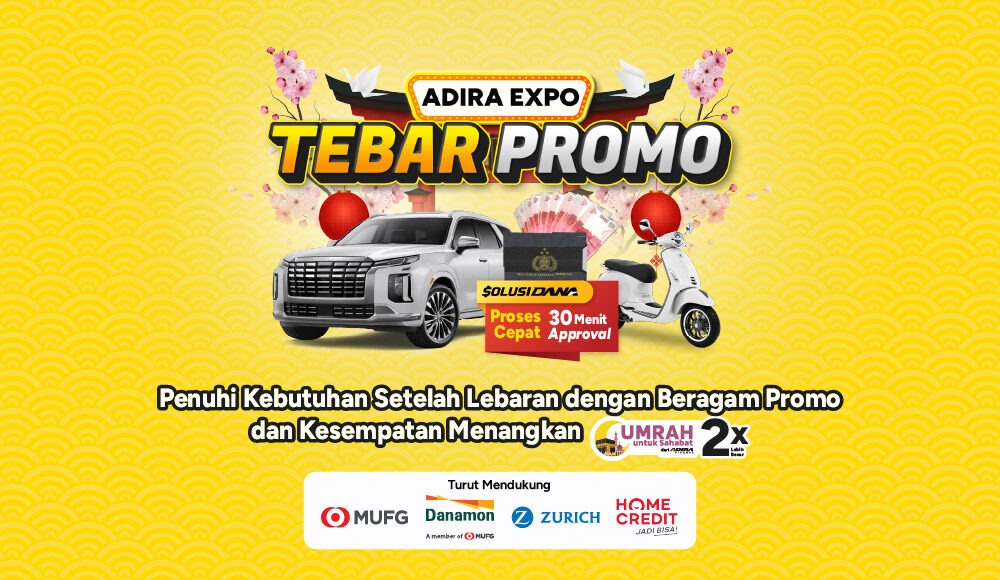 Adira Finance Tawarkan Kredit Mobil dan Motor Menarik Selama Jakarta Fair 2026 Adira Finance Tawarkan Kredit Mobil dan Motor Menarik Selama Jakarta Fair 2026 - lajuroda.com
