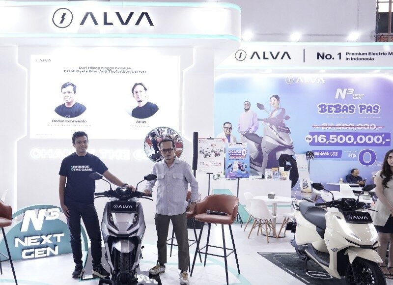 ALVA CERVO Q Buktikan Keandalan Fitur Anti Theft, Motor Hilang Berhasil Ditemukan Berkat GPS dan Layanan 24 Jam