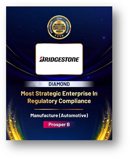 IRCA 2026 Anugerahi Bridgestone Indonesia sebagai Perusahaan Paling Strategis dalam Regulatory Compliance - lajuroda.com