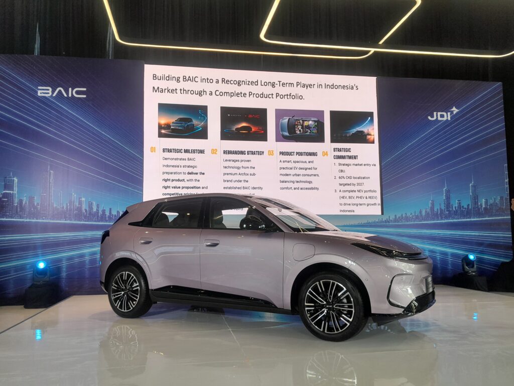 BAIC T1 Resmi Diluncurkan, Awali Era Kendaraan Listrik BAIC di Indonesia Target 1.000 Unit hingga Akhir 2026 - lajuroda.com