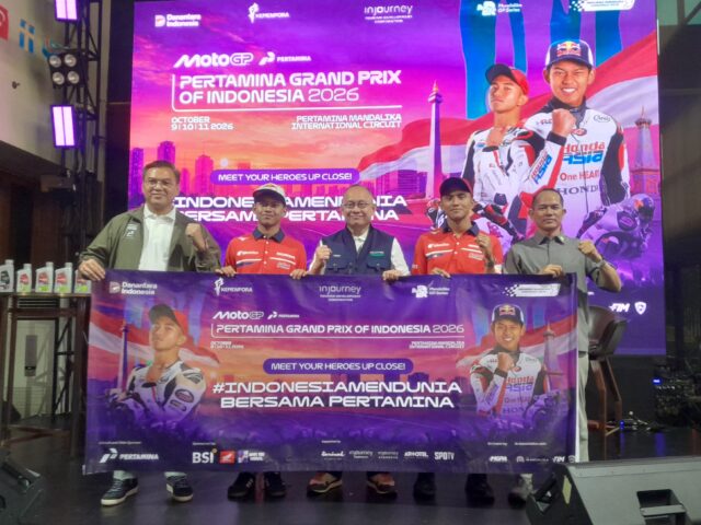 Pertamina Grand Prix of Indonesia Pertamina dan ITDC Ajak Masyarakat Dukung Mario Aji dan Veda di MotoGP Mandalika 2026 - lajuroda.com
