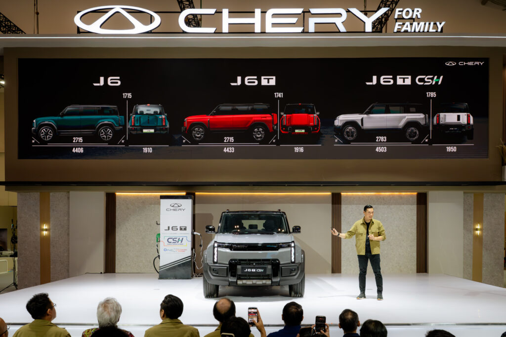 Chery J6T CSH Resmi Diperkenalkan, SUV Boxy REEV untuk Petualangan Modern Daya Jelajah 1.000 Km - lajuroda.com