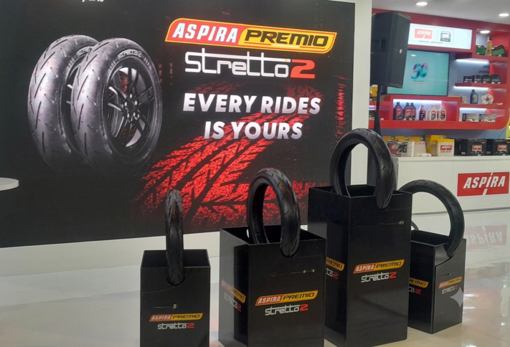 Astra Otoparts Luncurkan Ban Aspira Premio Stretto 2 untuk Skutik - lajuroda.com