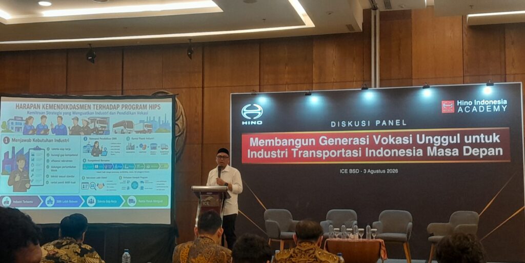 Hino Gandeng Kemendikdasmen Cetak SDM Transportasi Unggul - lajuroda.com