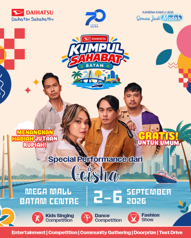 Daihatsu Kumpul Sahabat 2026 Hadir di Batam