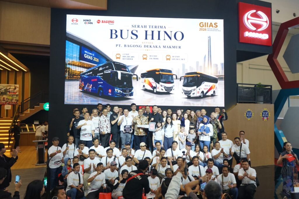 Bagong Transport Borong 61 Bus Hino di GIIAS 2026, Jadi Pengguna Perdana RM 280 ABS Retarder - lajuroda.com