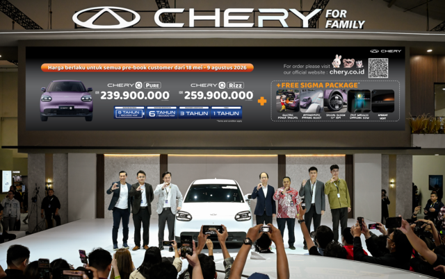 Chery Beri Harga Spesial Chery Q Pure dan Rizz Selama GIIAS 2026 - lajuroda.com