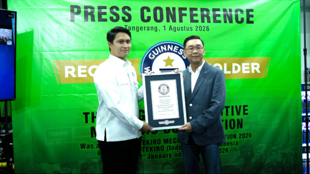 Tekiro Mechanic Competition 2026 Raih Guinness World Records, Libatkan Lebih dari 89 Ribu Siswa SMK - lajuroda.com