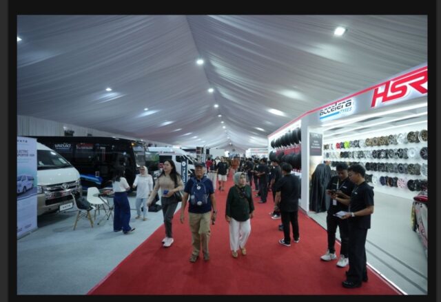 Suasana di salah satu hall Lebih dari 150 Merek Supporting Industries Ramaikan GIIAS 2026 - lajuroda.com