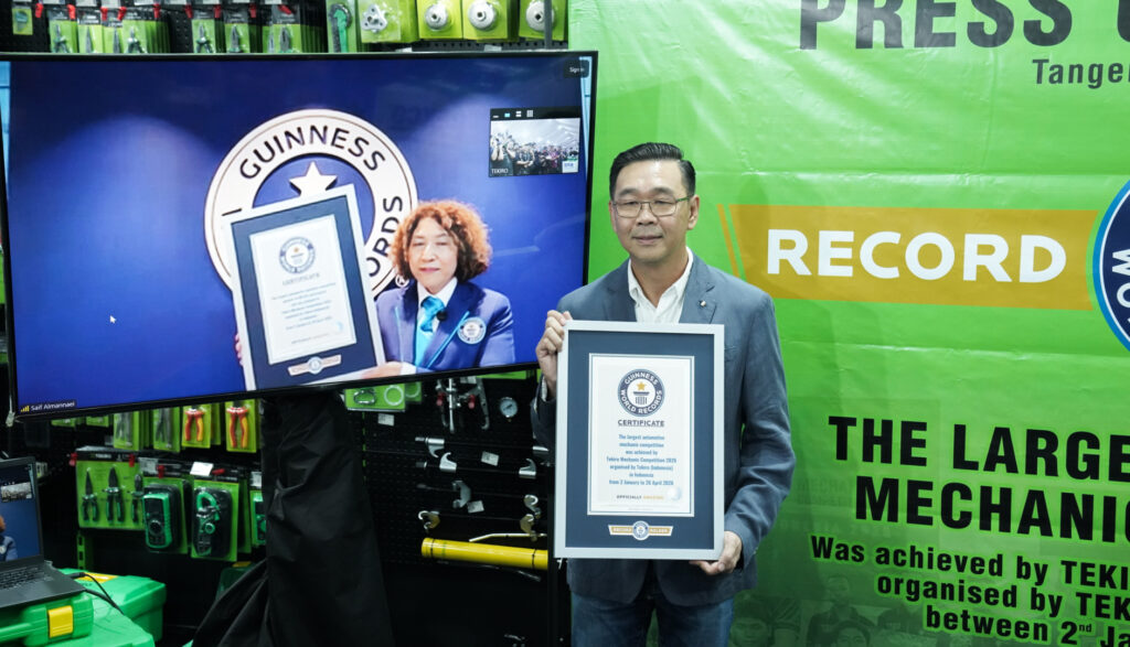 Tekiro Mechanic Competition 2026 Raih Guinness World Records, Libatkan Lebih dari 89 Ribu Siswa SMK - lajuroda.com 