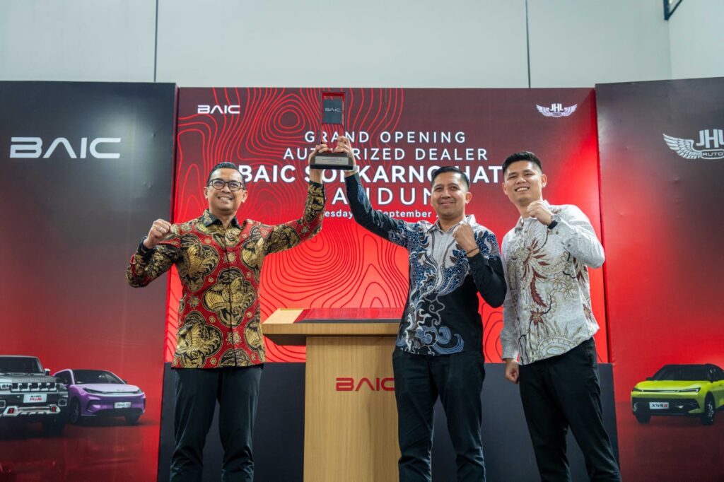 BAIC Soekarno Hatta Resmi Dibuka, Dealer ke-18 di Indonesia - lajuroda.com 